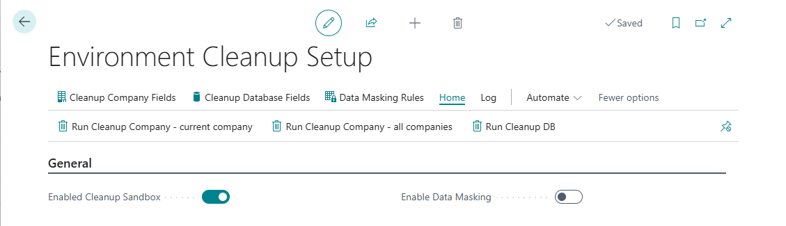 Cleanup Sandbox Setup 2